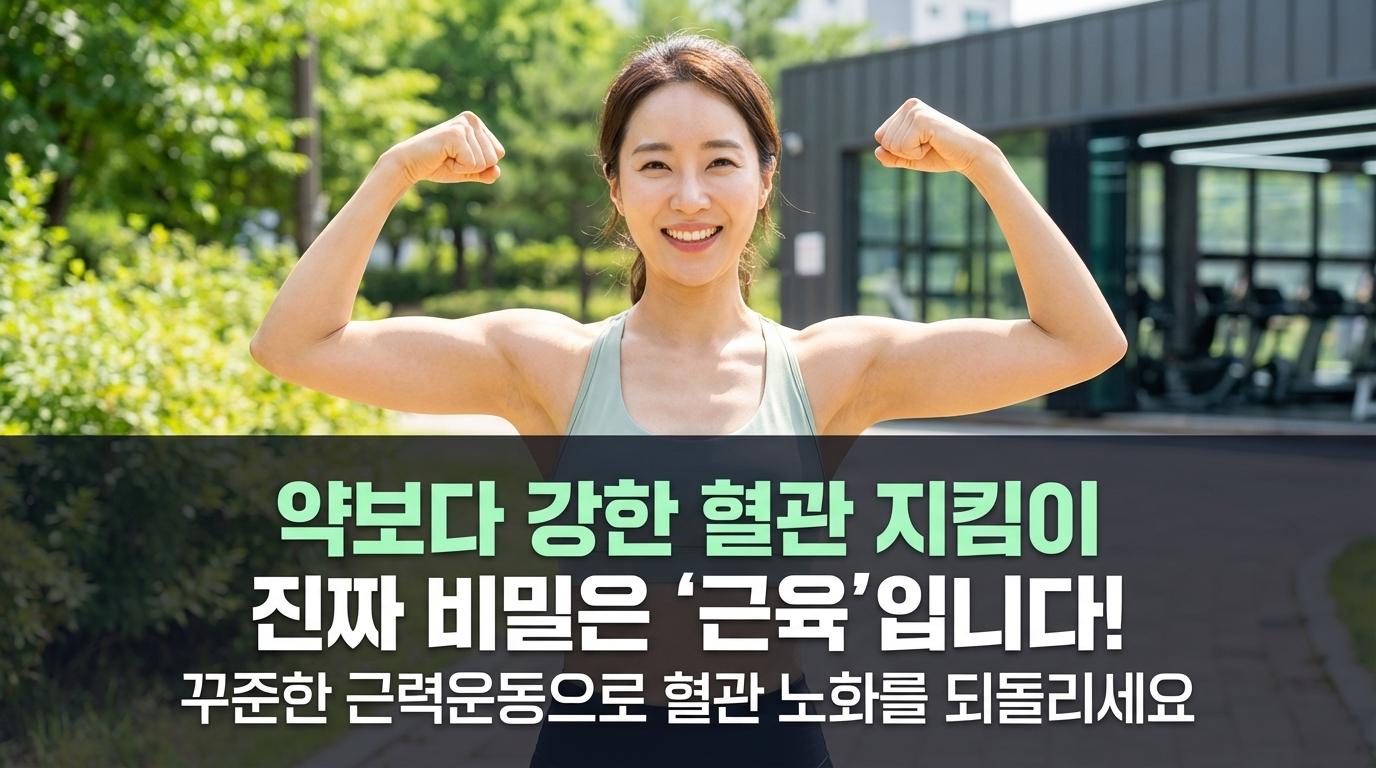 근육이 사라지면 혈관도 무너진다: 늙지 않는 혈관의 비밀