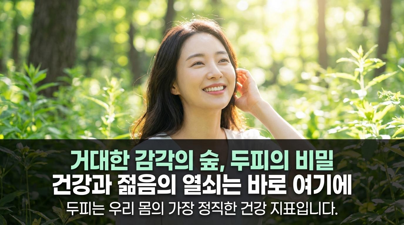 두피, 단순한 피부가 아니다? 뇌를 지키는 ‘감각 안테나’의 놀라운 비밀