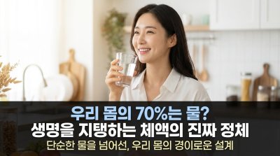 생명의 70%, 당신 몸속 ‘숨겨진 바다’ 체액의 모든 것
