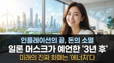 일론 머스크의 3년 경고: 돈은 사라지고, 미래 화폐는 '에너지'가 된다!